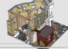 LEGO 76417 instructions page 33 – build guide