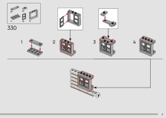 LEGO 76417 instructions page 5 – build guide