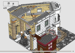LEGO 76417 instructions page 73 – build guide