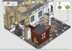 LEGO 76417 instructions page 75 – build guide