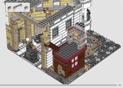 LEGO 76417 instructions page 77 – build guide