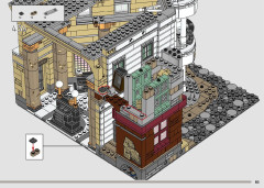 LEGO 76417 instructions page 85 – build guide