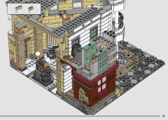 LEGO 76417 instructions page 87 – build guide