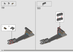 LEGO 76417 instructions page 104 – build guide