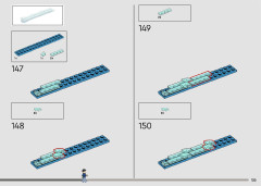 LEGO 76417 instructions page 125 – build guide