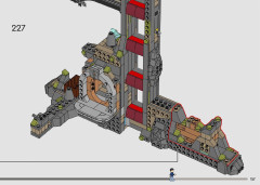 LEGO 76417 instructions page 157 – build guide