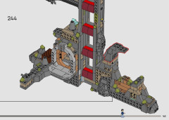 LEGO 76417 instructions page 163 – build guide