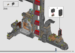 LEGO 76417 instructions page 165 – build guide