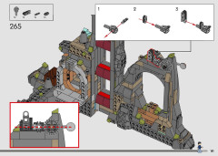 LEGO 76417 instructions page 181 – build guide