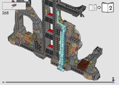 LEGO 76417 instructions page 184 – build guide