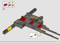 LEGO 76417 instructions page 45 – build guide