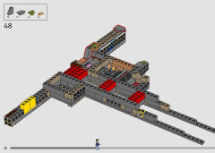 LEGO 76417 instructions page 50 – build guide