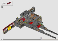 LEGO 76417 instructions page 74 – build guide