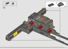 LEGO 76417 instructions page 77 – build guide