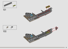 LEGO 76417 instructions page 93 – build guide