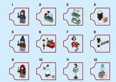 LEGO 76418 instructions page 1 – build guide