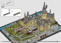 LEGO 76419 instructions page 104 – build guide