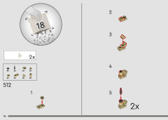 LEGO 76419 instructions page 114 – build guide