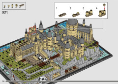 LEGO 76419 instructions page 122 – build guide