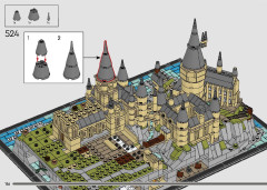 LEGO 76419 instructions page 126 – build guide