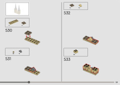 LEGO 76419 instructions page 129 – build guide