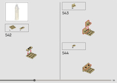LEGO 76419 instructions page 135 – build guide