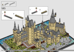 LEGO 76419 instructions page 154 – build guide