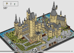 LEGO 76419 instructions page 157 – build guide