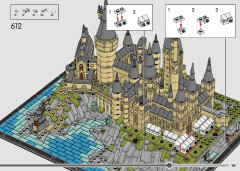 LEGO 76419 instructions page 181 – build guide