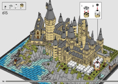 LEGO 76419 instructions page 184 – build guide