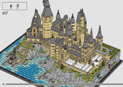 LEGO 76419 instructions page 186 – build guide