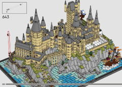 LEGO 76419 instructions page 200 – build guide