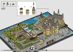 LEGO 76419 instructions page 70 – build guide