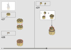 LEGO 76419 instructions page 72 – build guide