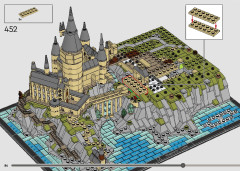 LEGO 76419 instructions page 84 – build guide