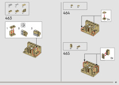 LEGO 76419 instructions page 89 – build guide