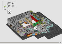 LEGO 76419 instructions page 125 – build guide