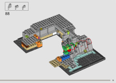 LEGO 76419 instructions page 75 – build guide