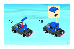 LEGO 7642 instructions page 13 – build guide