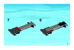 LEGO 7642 instructions page 19 – build guide