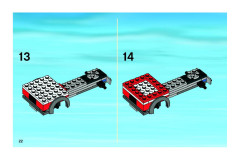 LEGO 7642 instructions page 22 – build guide