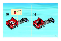 LEGO 7642 instructions page 23 – build guide