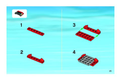 LEGO 7642 instructions page 25 – build guide