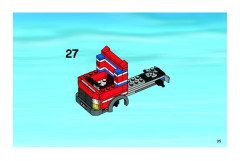 LEGO 7642 instructions page 35 – build guide