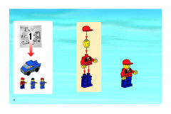 LEGO 7642 instructions page 4 – build guide