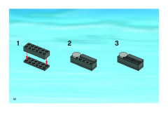 LEGO 7642 instructions page 42 – build guide