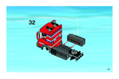 LEGO 7642 instructions page 43 – build guide