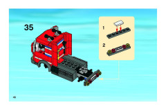 LEGO 7642 instructions page 46 – build guide