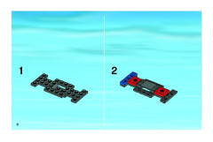 LEGO 7642 instructions page 6 – build guide