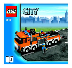 LEGO 7642 instructions page 1 – build guide